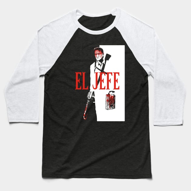 El Jefe Baseball T-Shirt by Getsousa